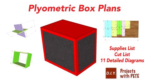 diy steel plyo box|12 inch plyo box plans.